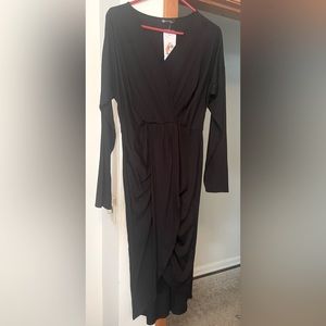 Black Long-Sleeved Dress!